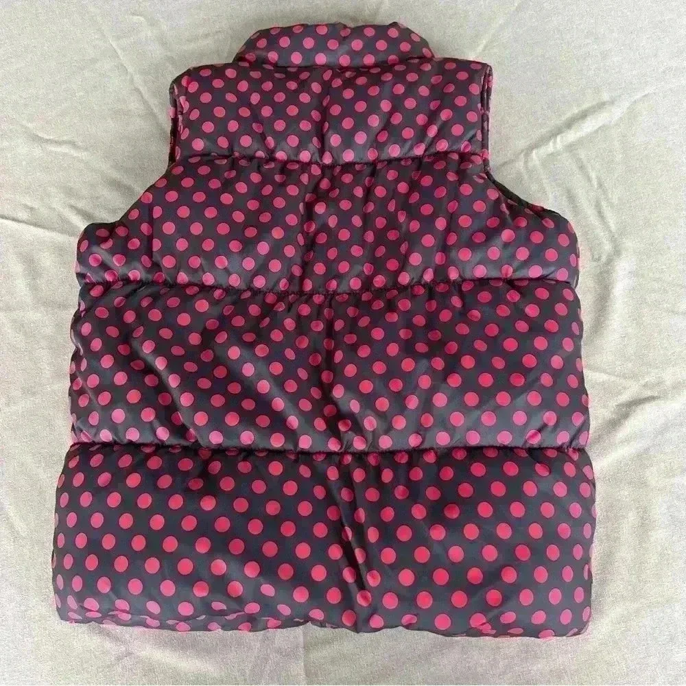 Old Navy kids Frost Free polka dot vest.